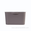 2PC Plastic Stackable Storage Box With Lid